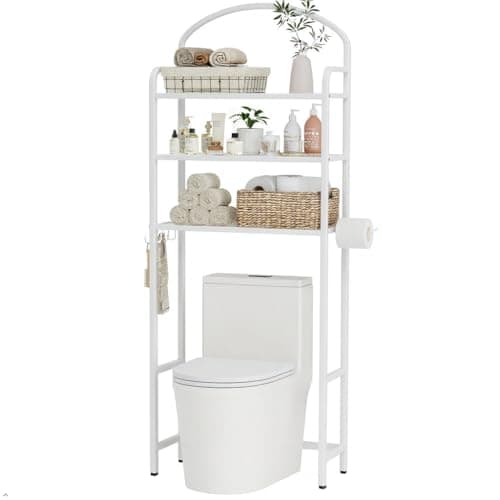 Cerlyunzan 3 Tier Over The Toilet Storage Rack, Bathroom Organizer