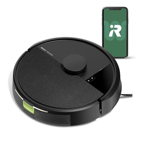 iRobot Roomba 105 Vac Robot Vacuum - Easy to use, Intense Power-Lifting Suction, LiDAR Navigation, Multi-Surface Cleaning, Cleans in Neat Rows, Self-Charging