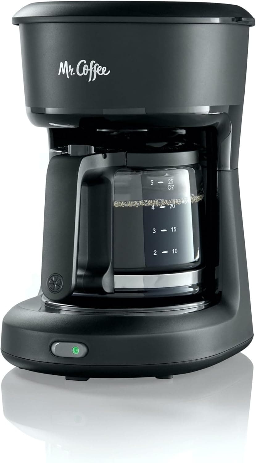 Mr. Coffee 5-Cup Mini Brew Coffee Maker