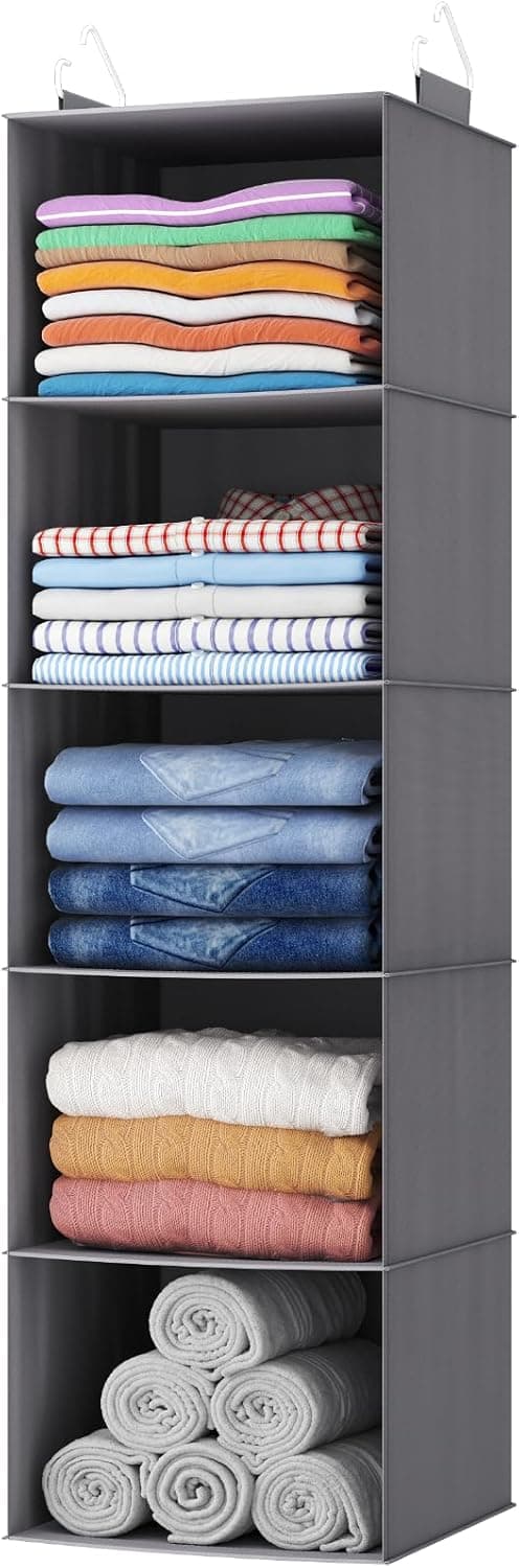 Lifewit 5-Tier Hanging Closet Shelves