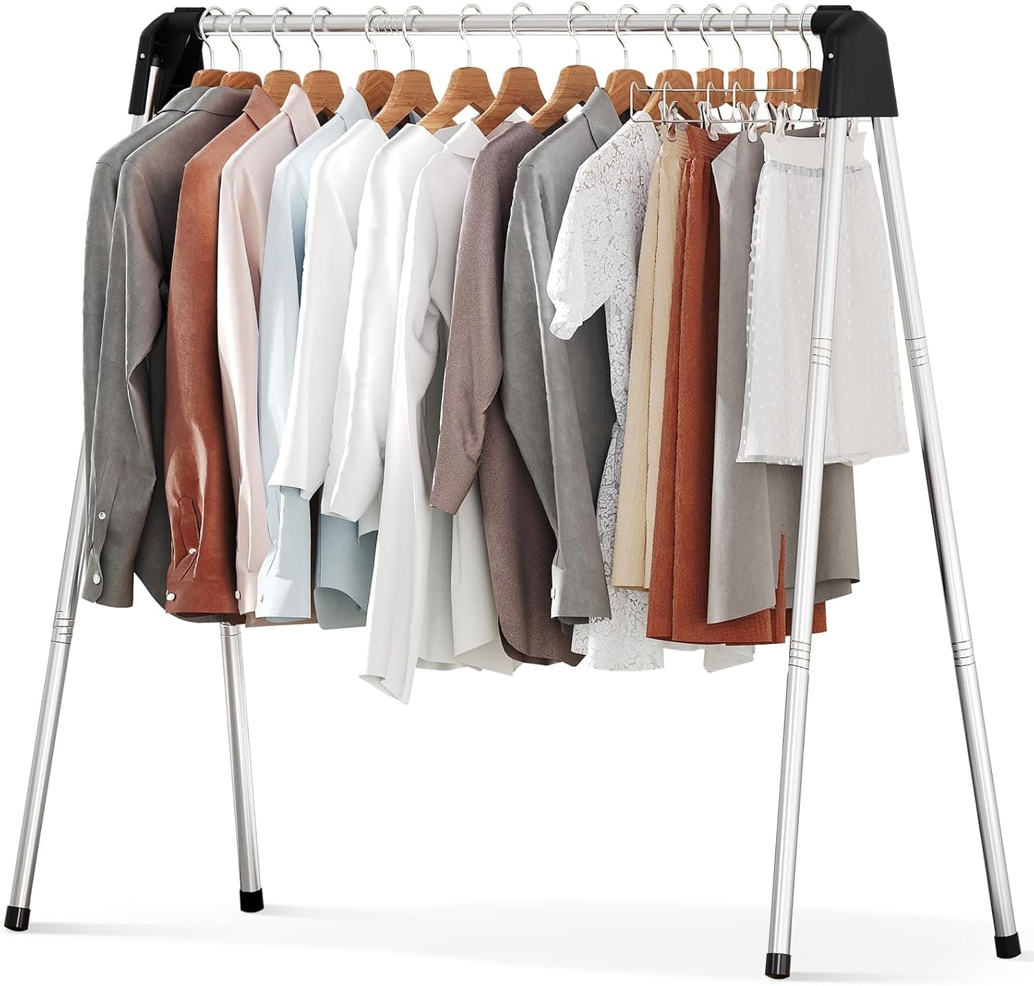 APEXCHASER Stainless Steel Foldable Drying Rack