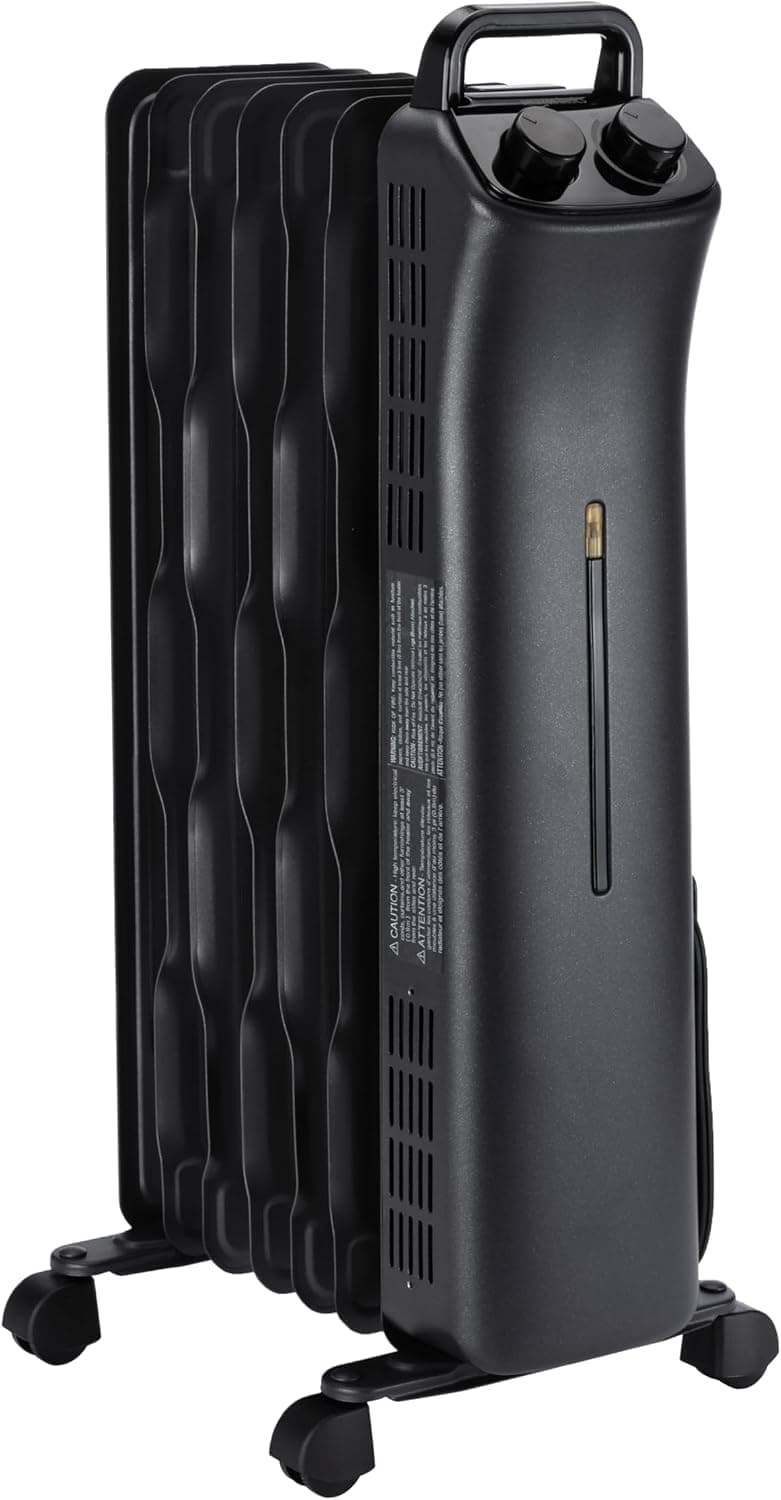 Amazon Basics 7-Fin Oil-Filled Radiator
