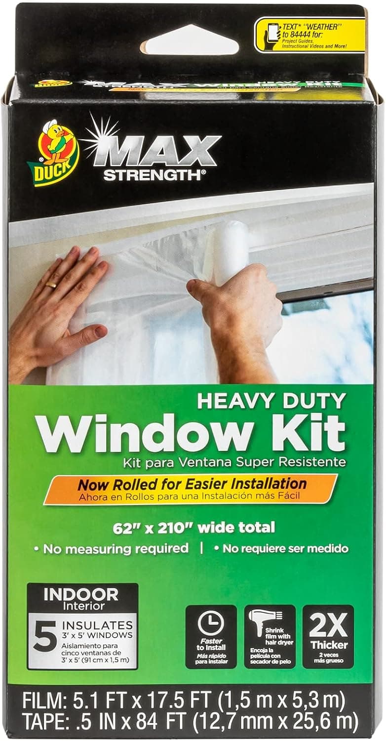 Duck MAX Strength Window Insulation Kit (5 Windows)