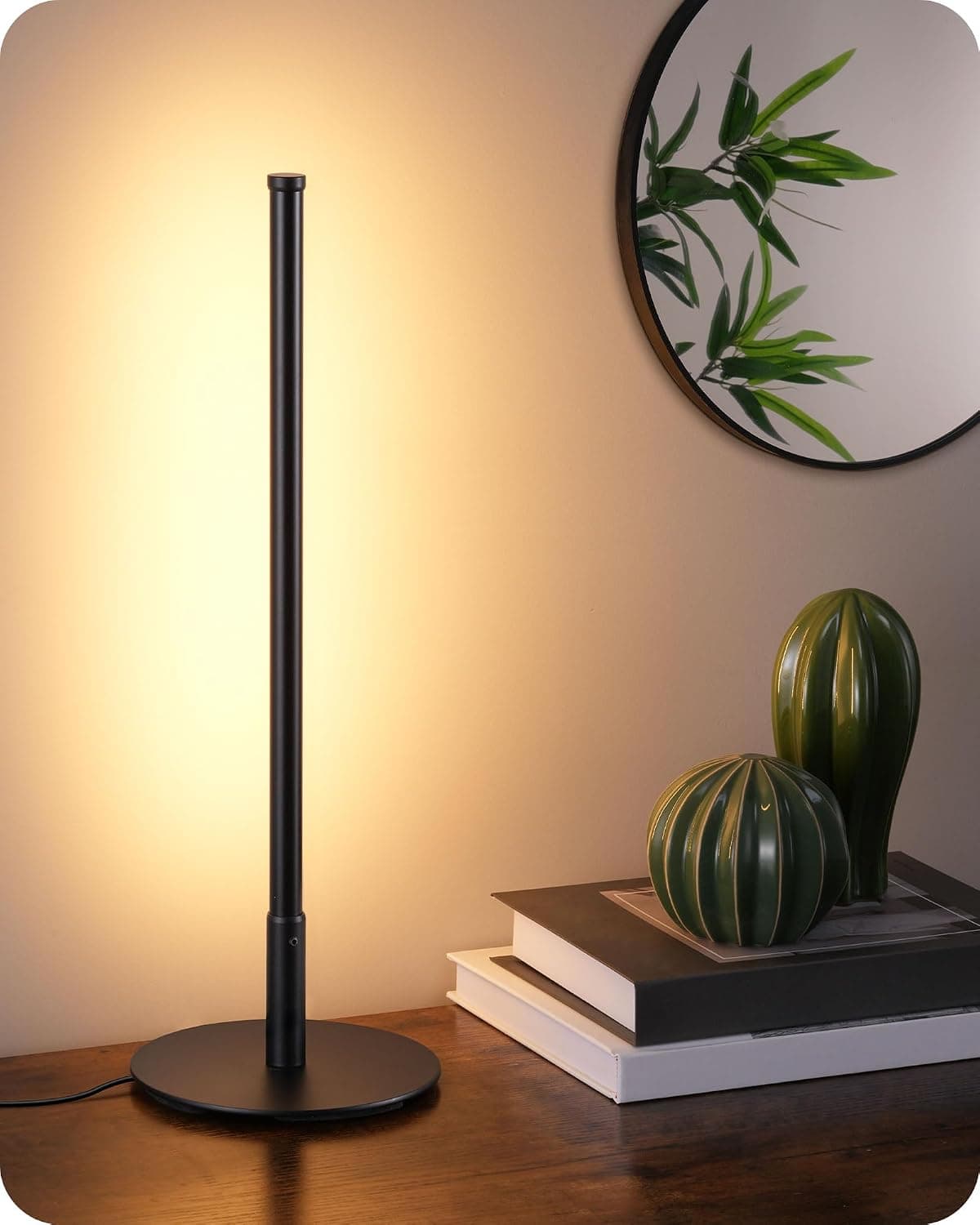 EDISHINE Stepless Dimming LED Bedside Lamp
