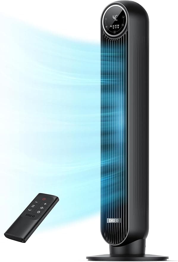 Dreo Bladeless DC Tower Fan (20 dB)