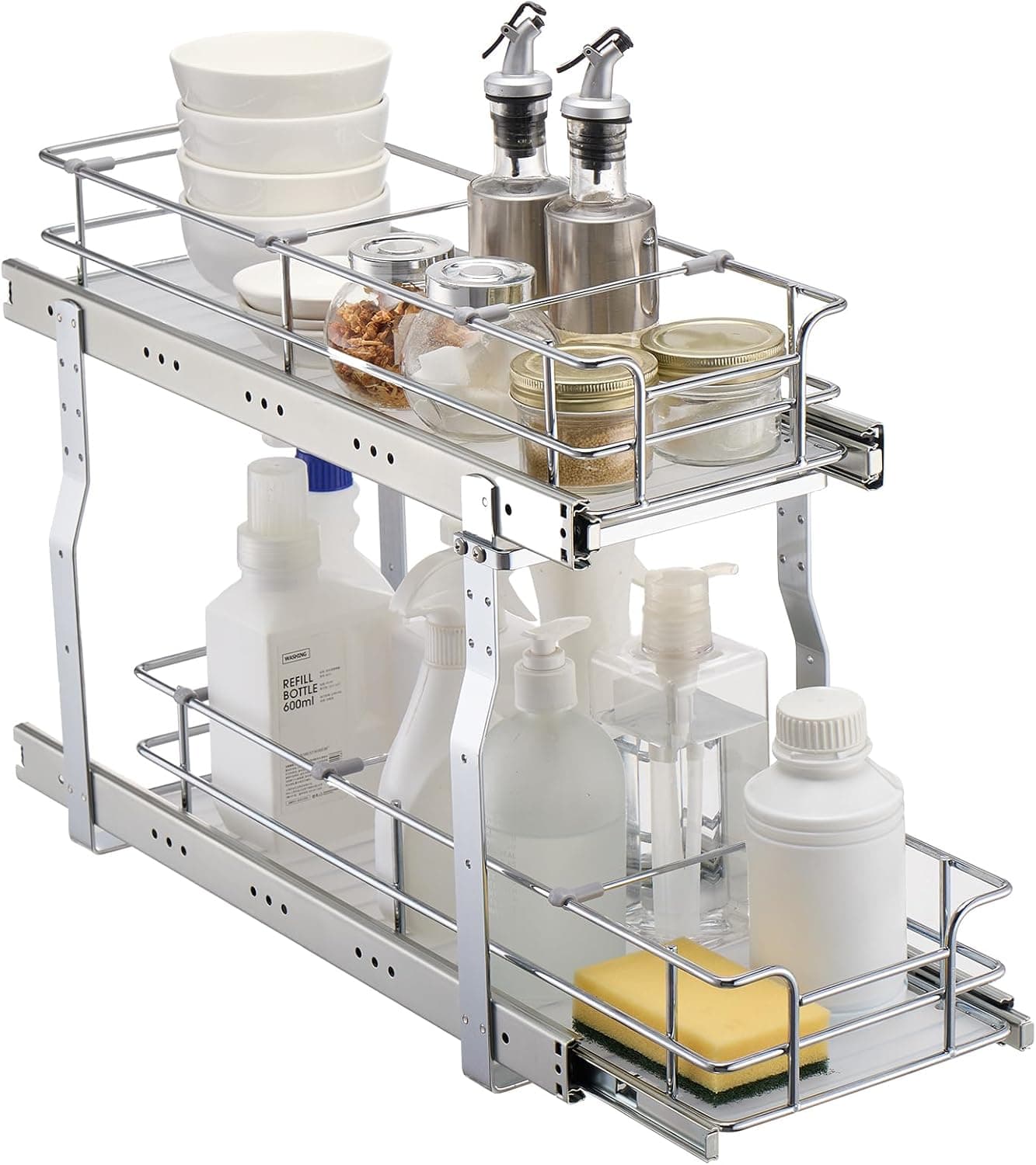 VEVOR Heavy-Duty Pull-Out Cabinet Organizer