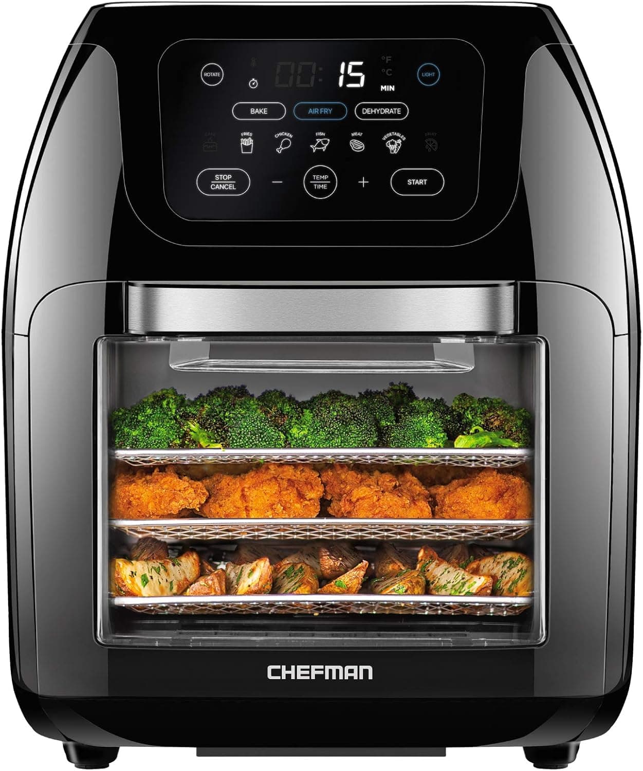 CHEFMAN Multifunctional Air Fryer + Rotisserie Oven