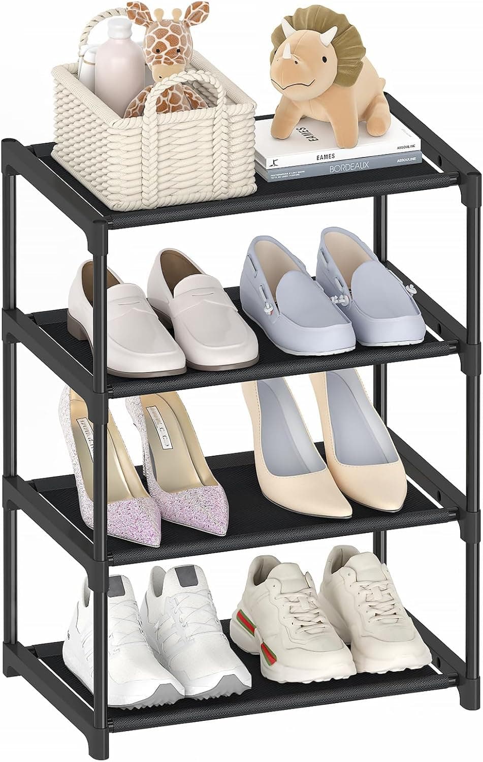 Autonomier 4-Tier Extra-Small Shoe Rack (16.3 in)