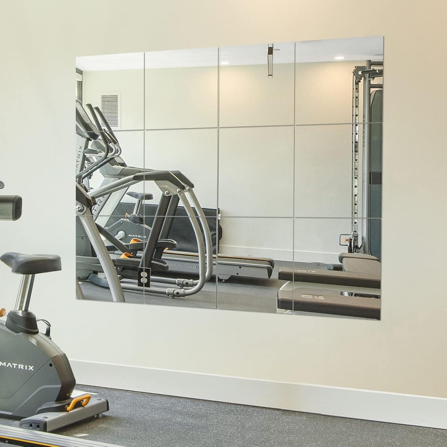 Ruomeng Gym Mirror Tiles (12 in, 12-Pack)