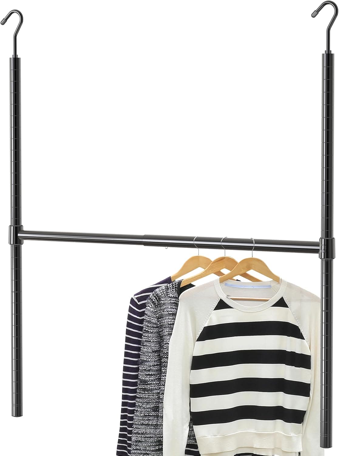 Simple Houseware Adjustable Closet Hanging Rod