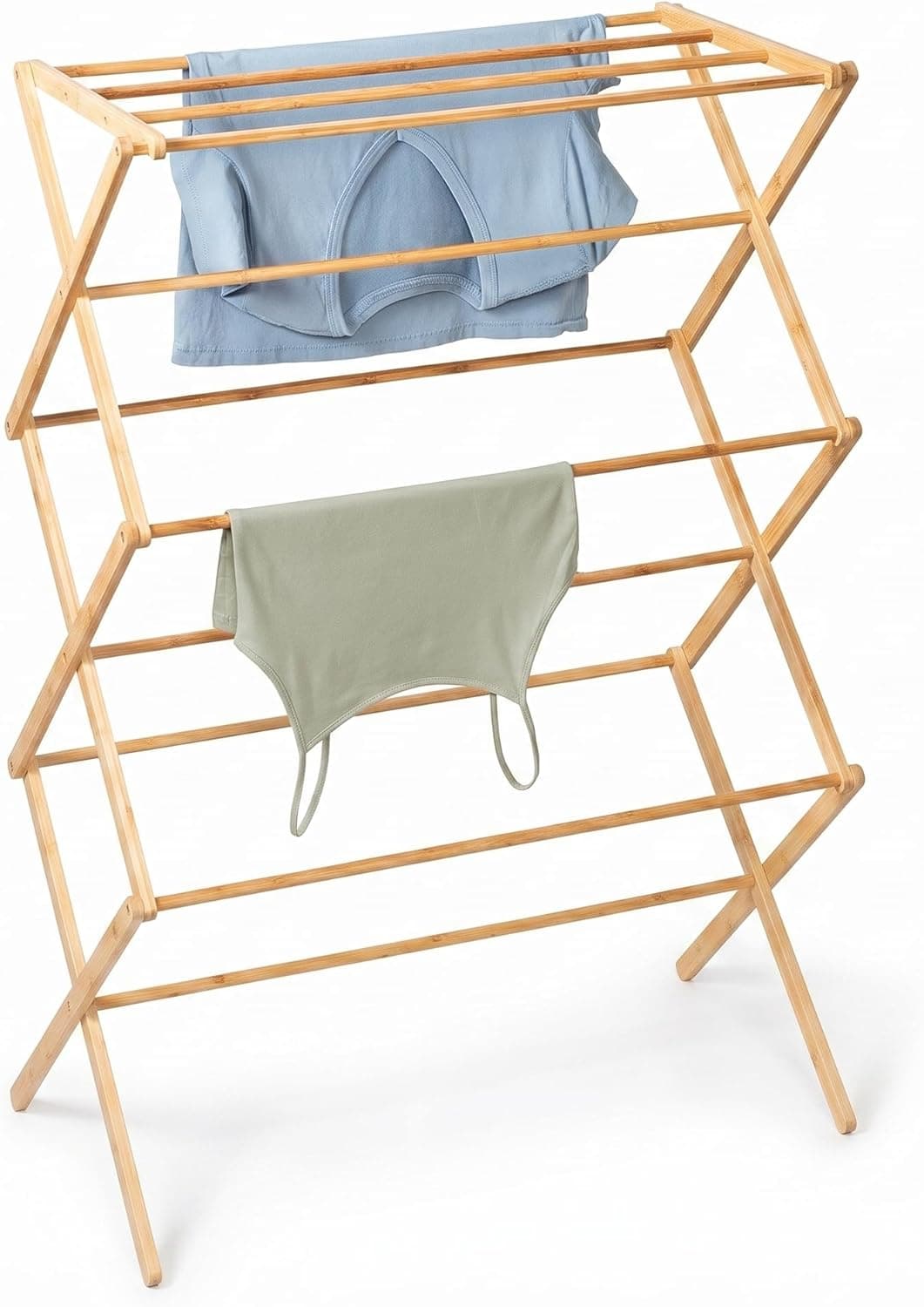 Honey-Can-Do Collapsible Bamboo Drying Rack