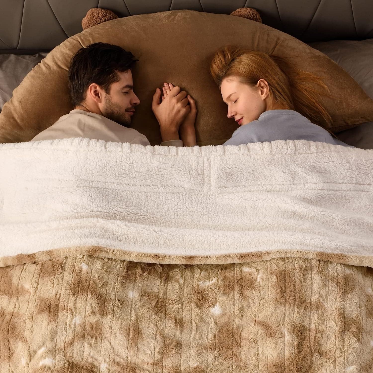 Bearhug Queen Electric Blanket with Dual Controls