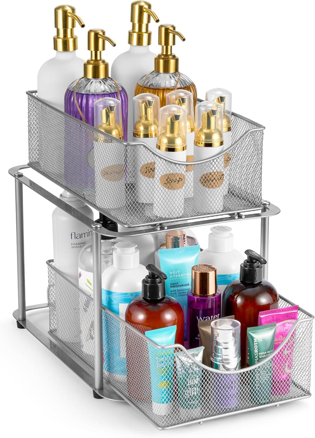 Sorbus 2-Tier Sliding Under-Sink Organizer