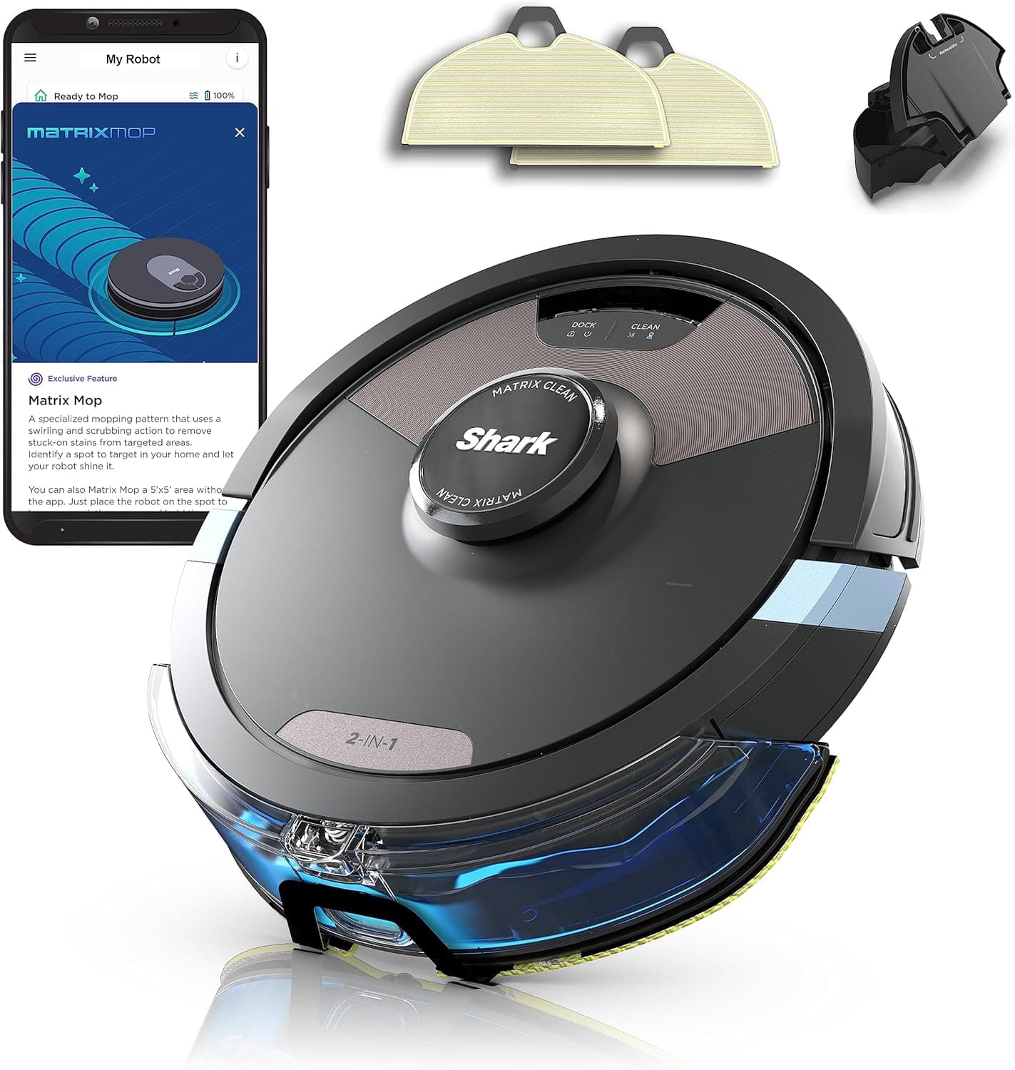 Shark AI Ultra 2-in-1 Robot Vacuum & Mop (RV2620WD)