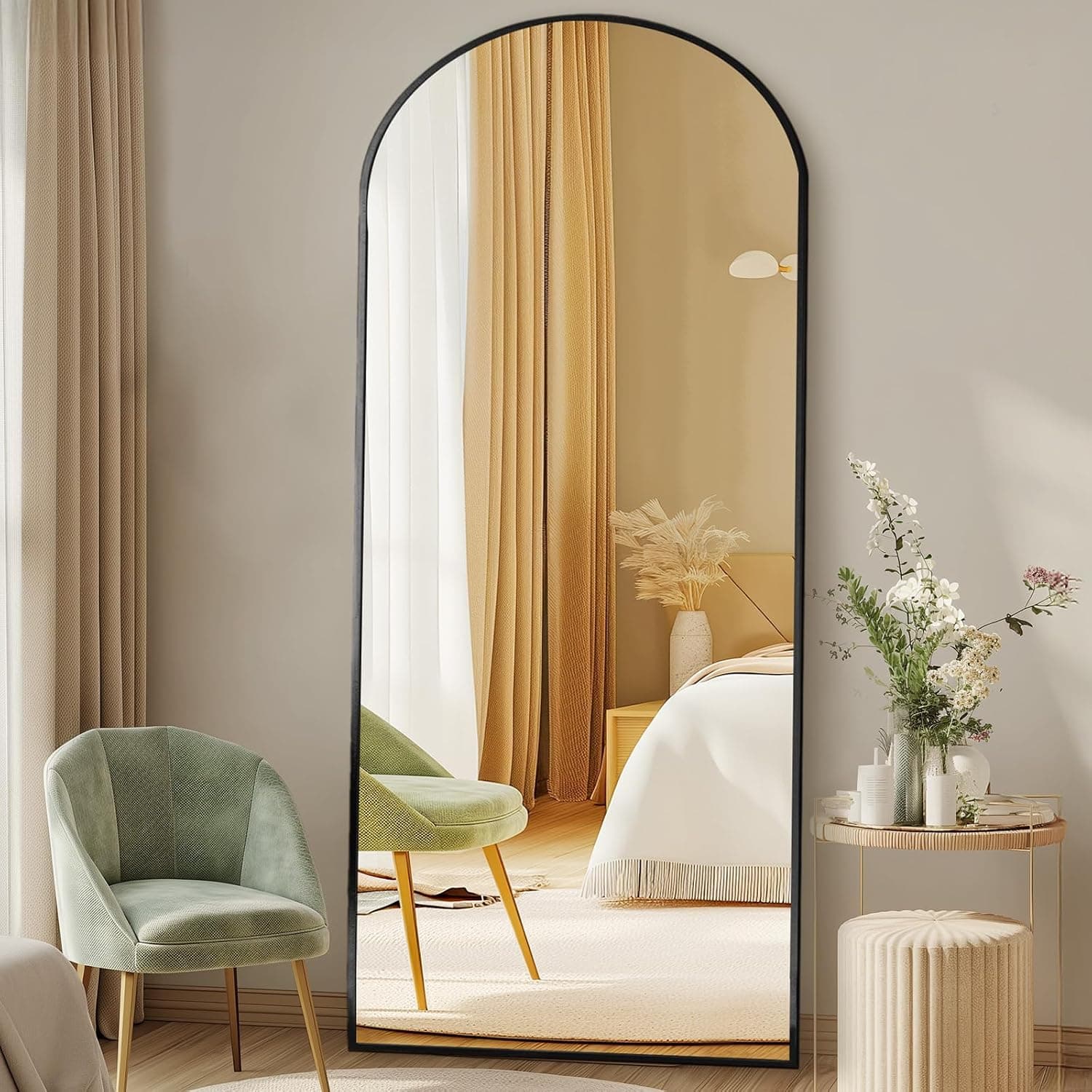 DUMOS 65x24 Arched Standing Mirror