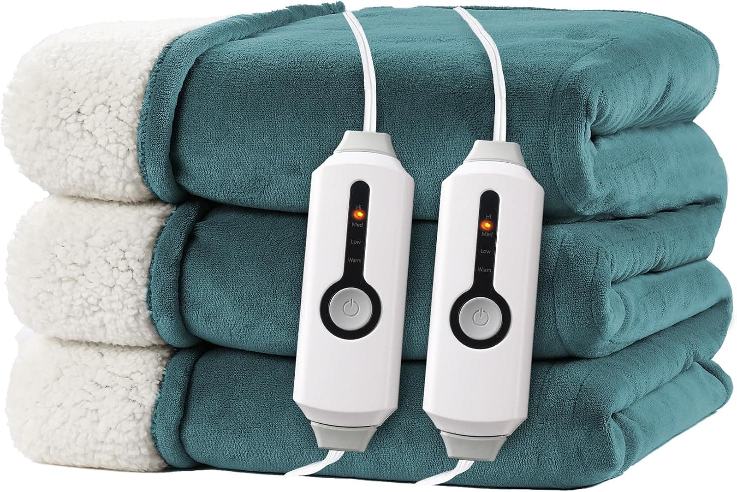 RALYSUN Queen Heated Blanket, ETL Certified