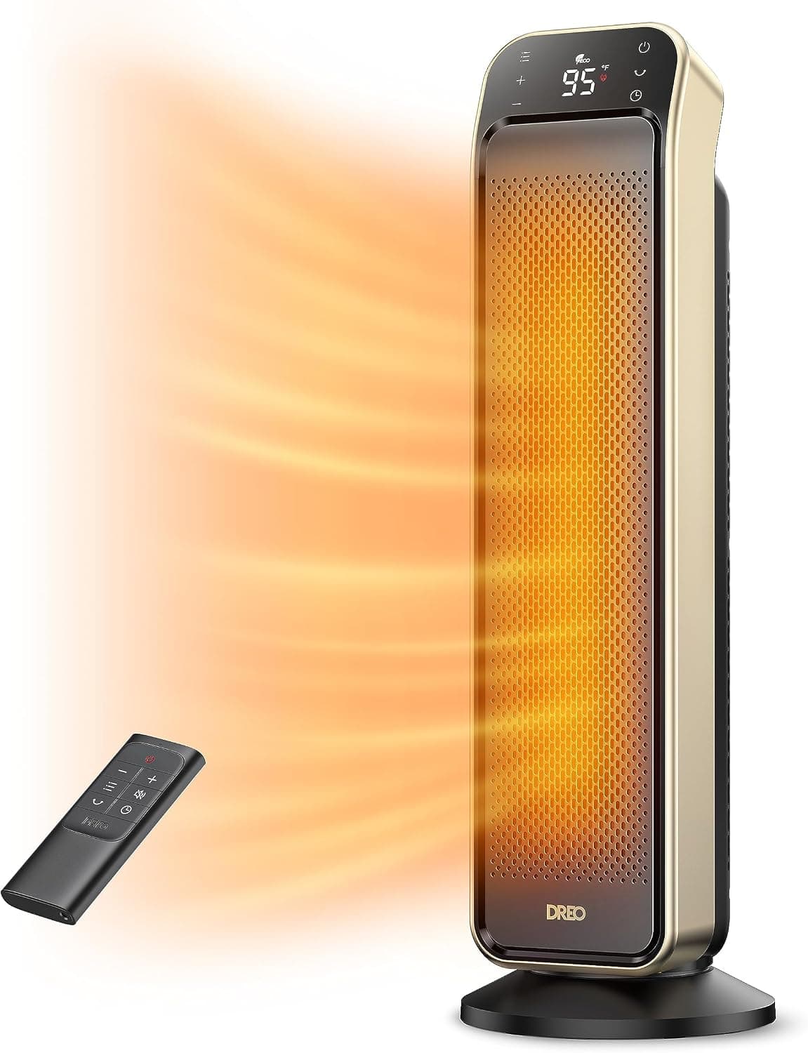 Dreo 25 in Fast-Heat Tower Heater with Remote