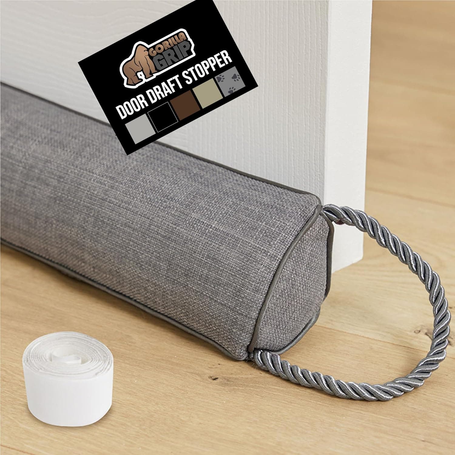 Gorilla Grip Door Draft Stopper Insulation Sweep