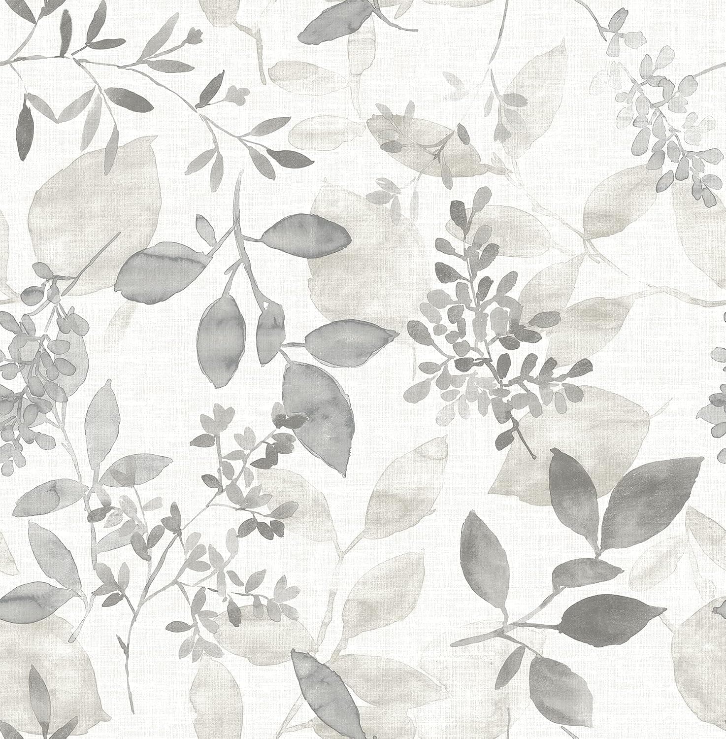 NuWallpaper Breezy Grey Peel-and-Stick Wallpaper
