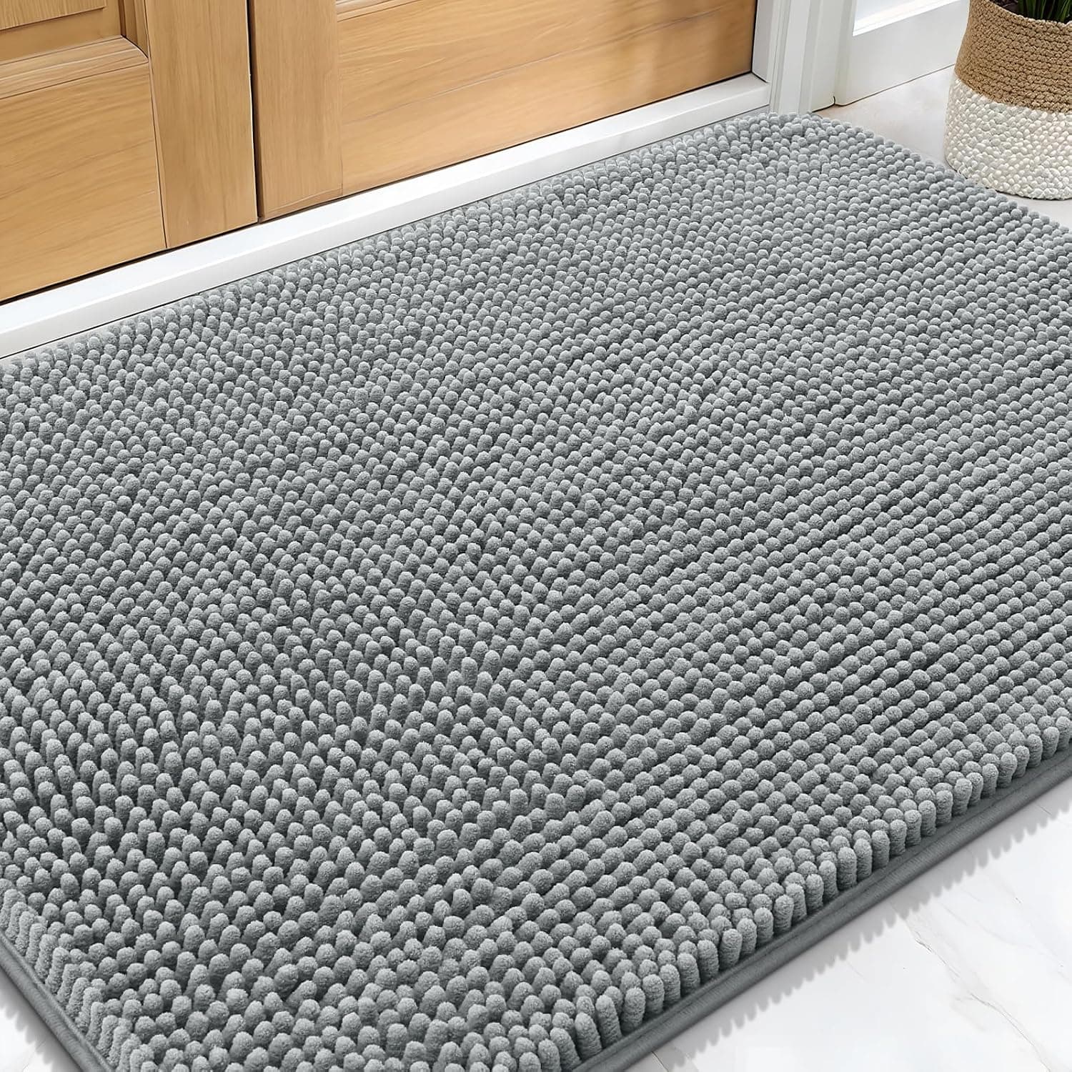 OLANLY Absorbent Non-Slip Door Mat 30x20