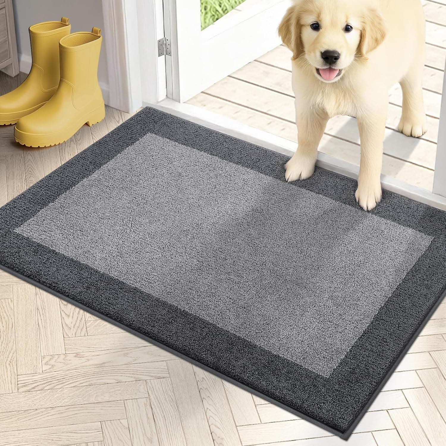 PURRUGS Dirt-Trapping Door Mat 20x32