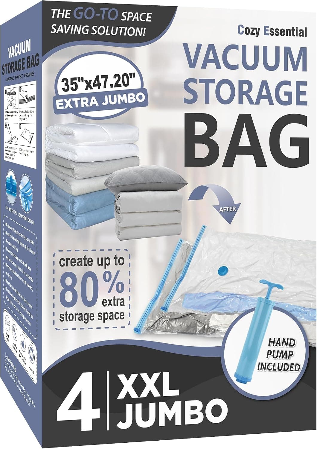 Best Vacuum Storage Bags for Seasonal Clothes